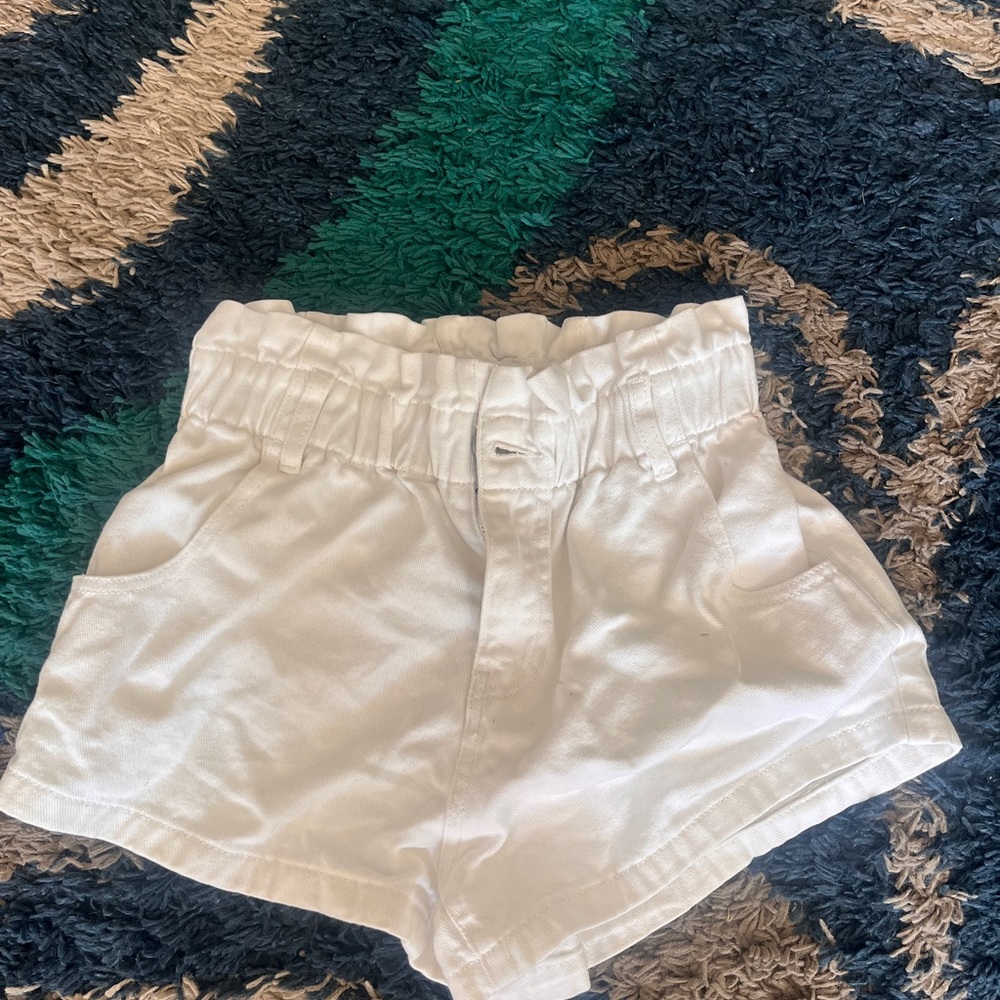 PacSun High Waist White Women's Shorts